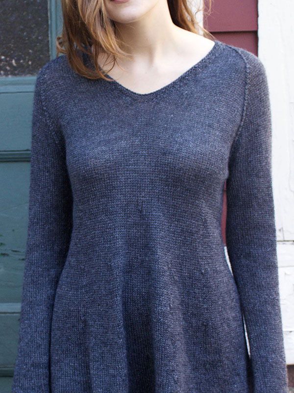 Free Knitting Pattern Graphite Pullover