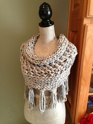 Gray 3-Strand Cowl Free Knitting Pattern and more free cowl knitting patterns at http://intheloopknitting.com/cowl-knitting-patterns/