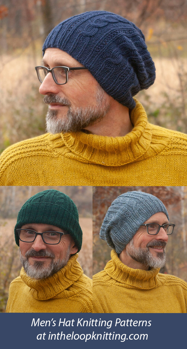 Hat Knitting Pattern Graywacke Hat Unisex