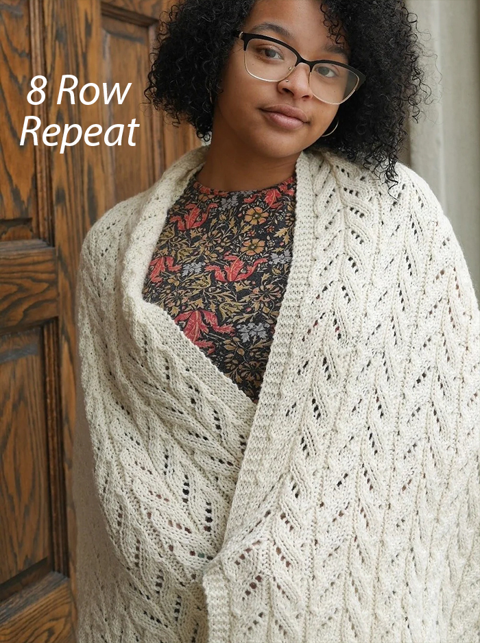 Graze Shawl and Scarf Knitting Pattern