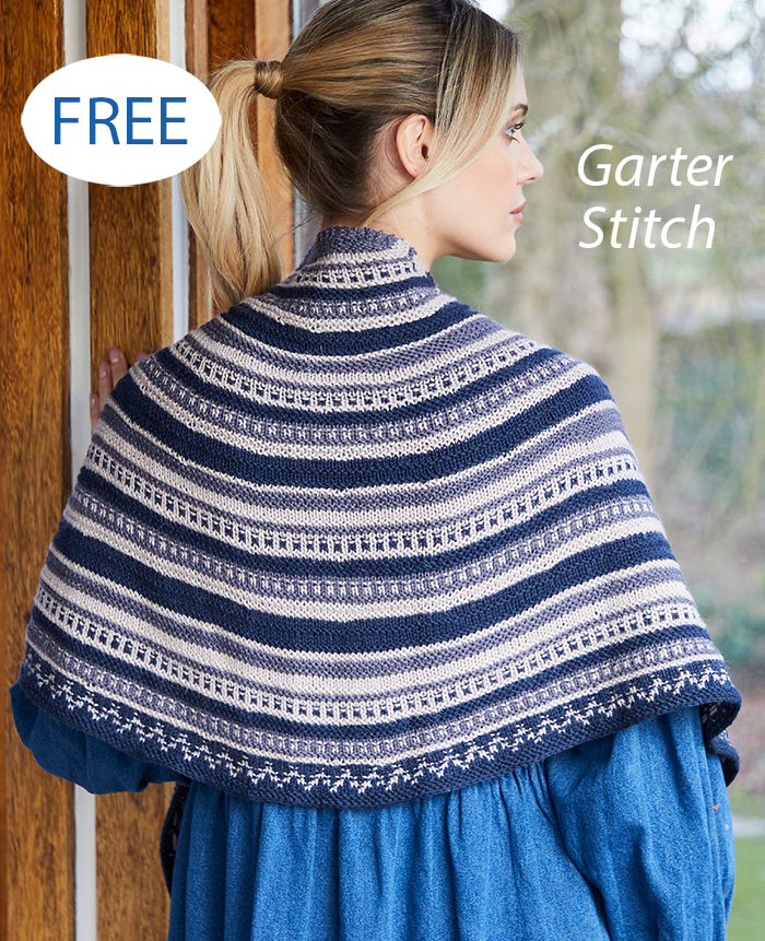 Free Grete Shawl Knitting Pattern