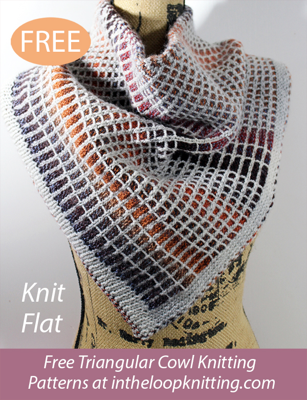Free Gridster Cowl Knitting Pattern