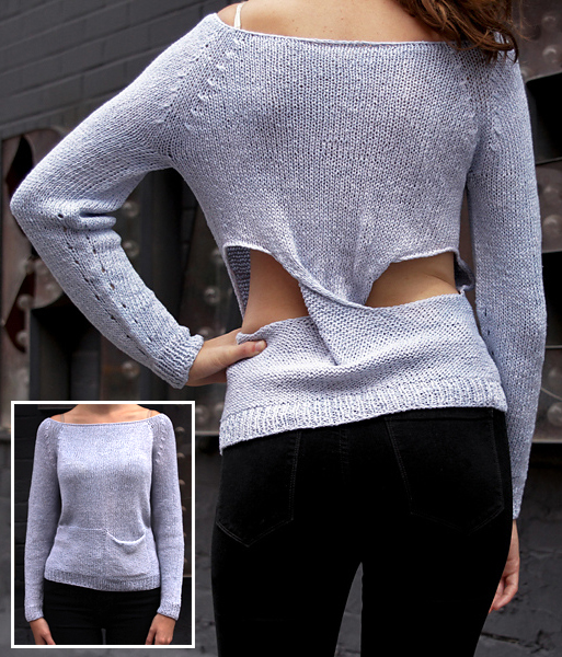Knitting pattern for Halistrom Sweater 