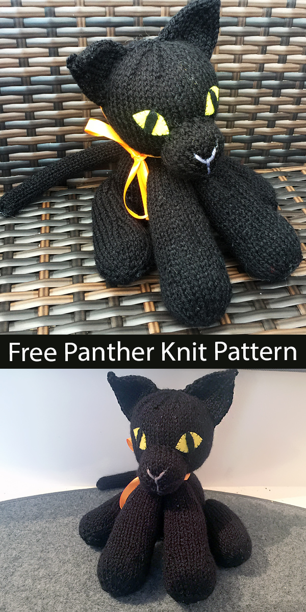 Free Panther Knitting Pattern