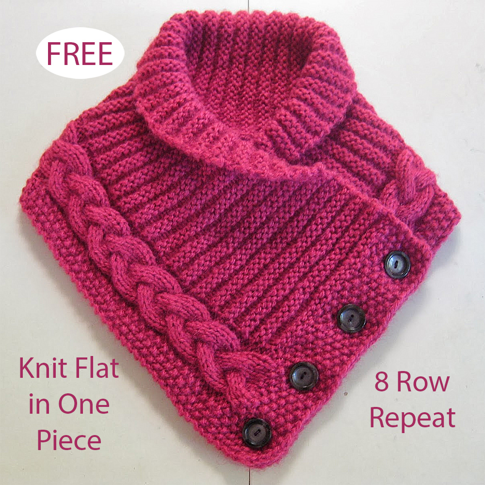 Free Halskrage / Neck Collar Cowl Knitting Pattern
