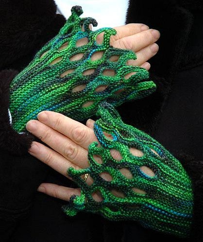 Free Knitting Pattern for Hand-Charmer Mitts