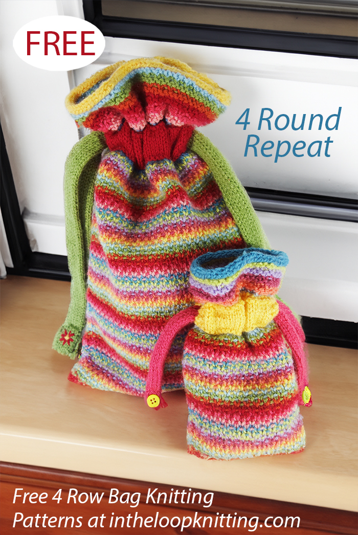 Free Knitting Pattern Handy Bag