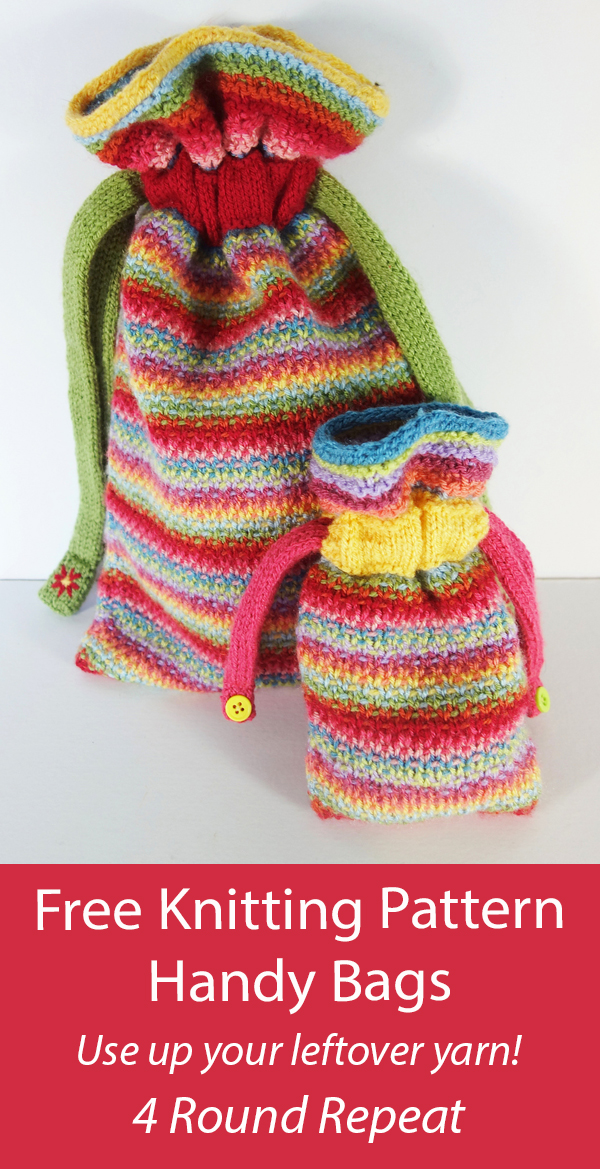 Free Knitting Pattern Handy Bag