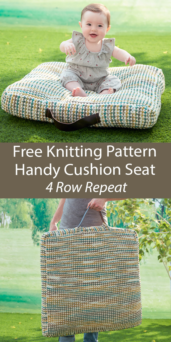 Free Pillow Knitting Patterns Handy Square Cushion