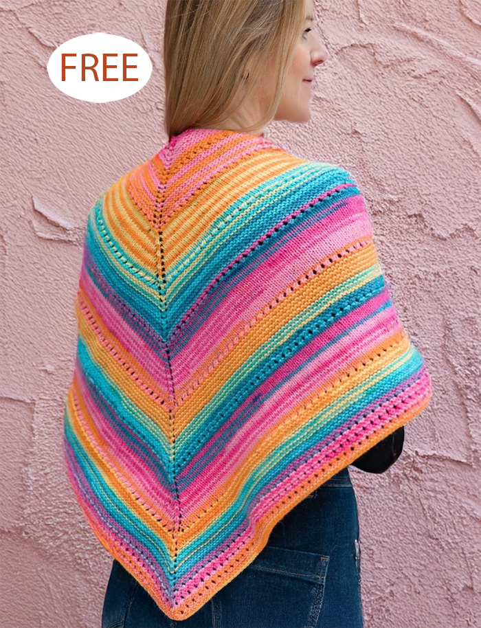 Hannah Shawl Knitting Pattern Free
