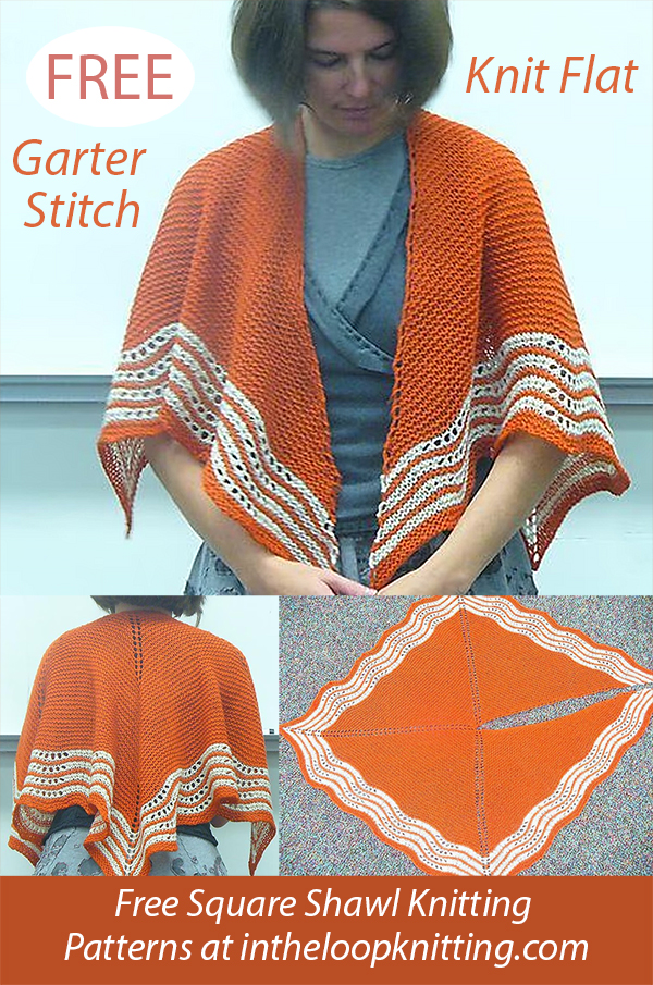 Free Hapish Shawl Knitting Pattern