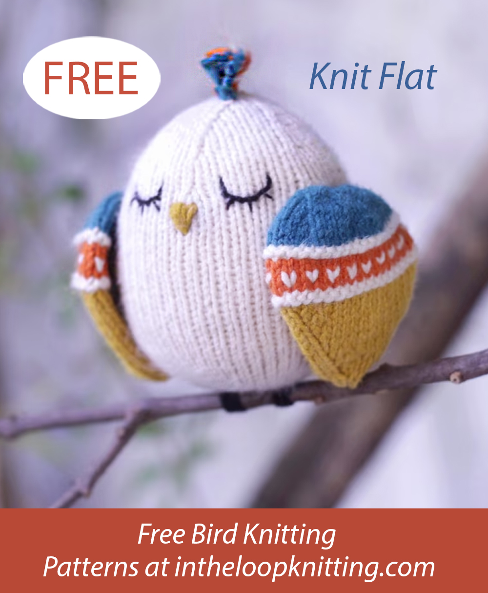 Happy Bird Lily Free Knitting Pattern