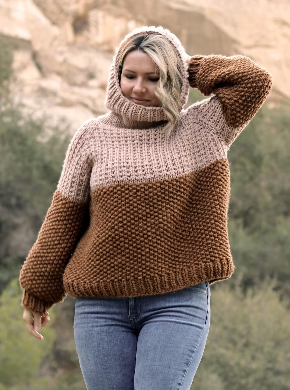 Knitting Pattern Harlow Hoodie