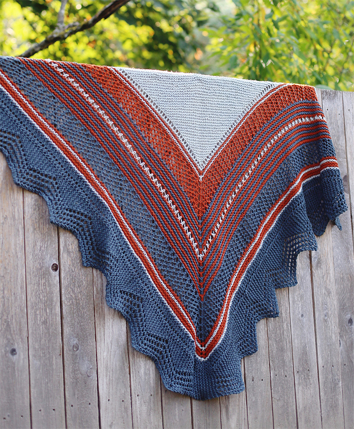 Knitting Pattern for Haro Shawl