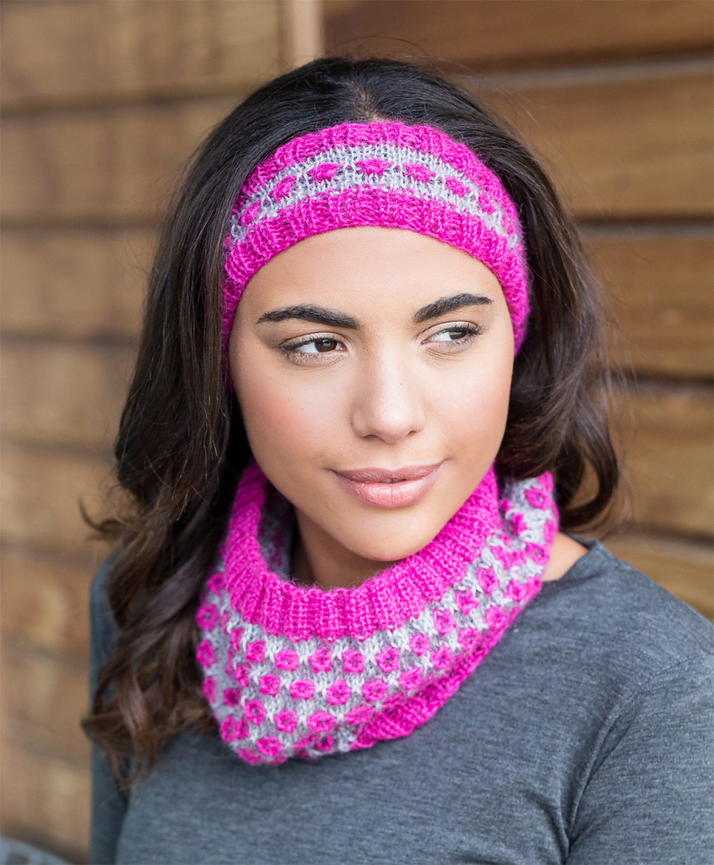 Harper Cowl and Headband Knitting Pattern