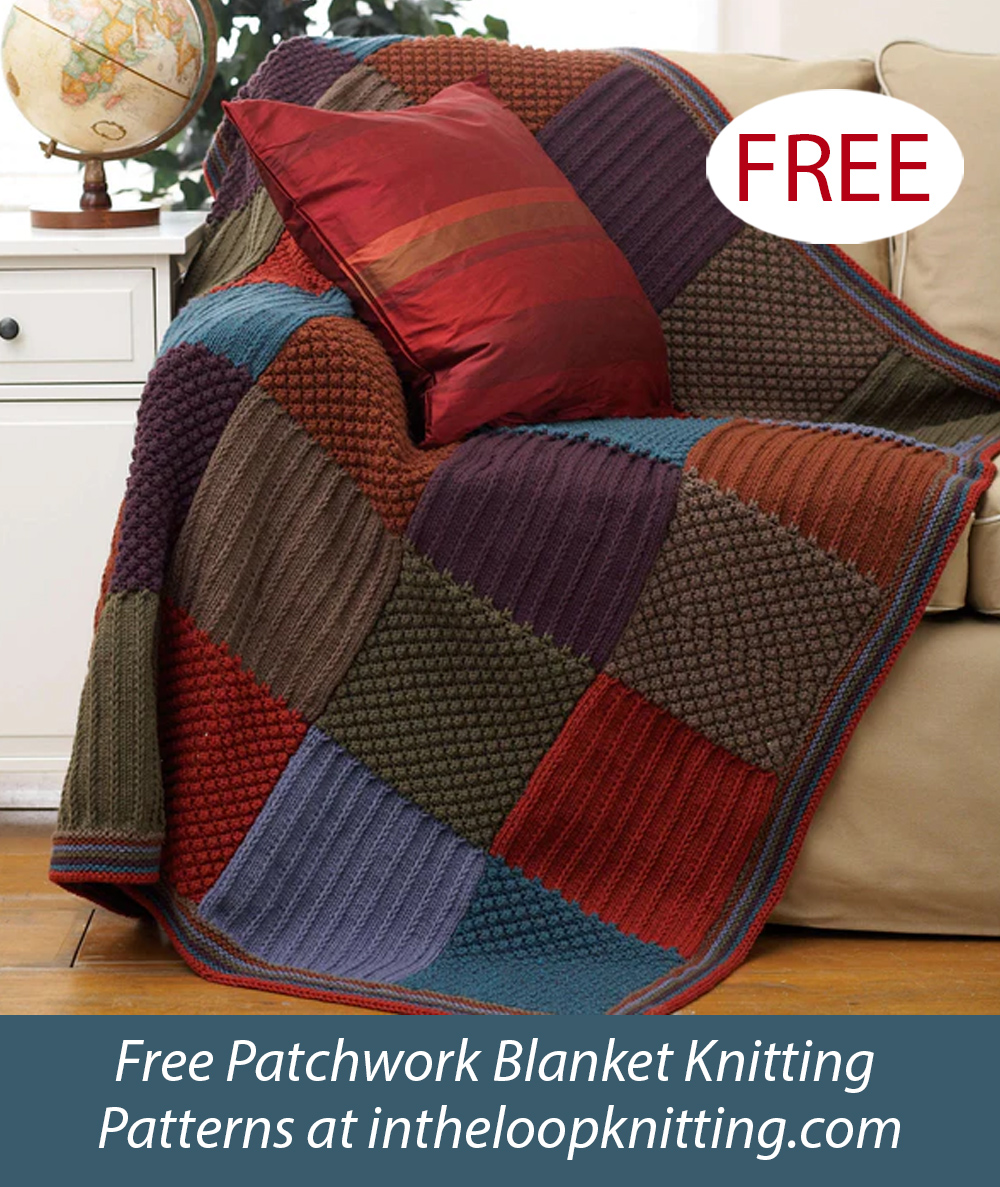 Free Harvest Blanket Knitting Pattern