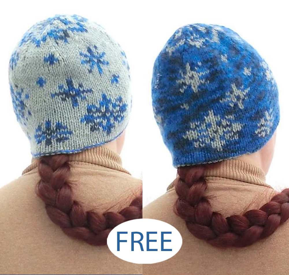 Free Hat Full of Stars Knitting Pattern