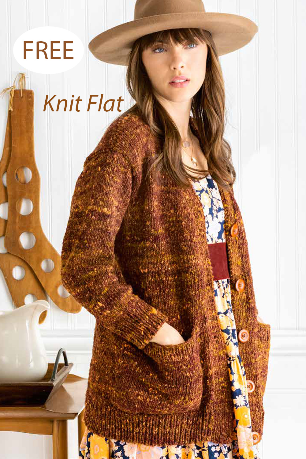 Free Hazelnut Cardigan Knitting Pattern