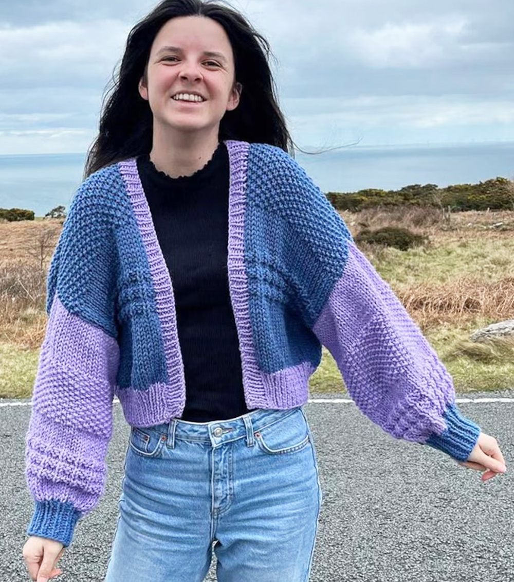Hazy Skies Cardigan Knitting Pattern