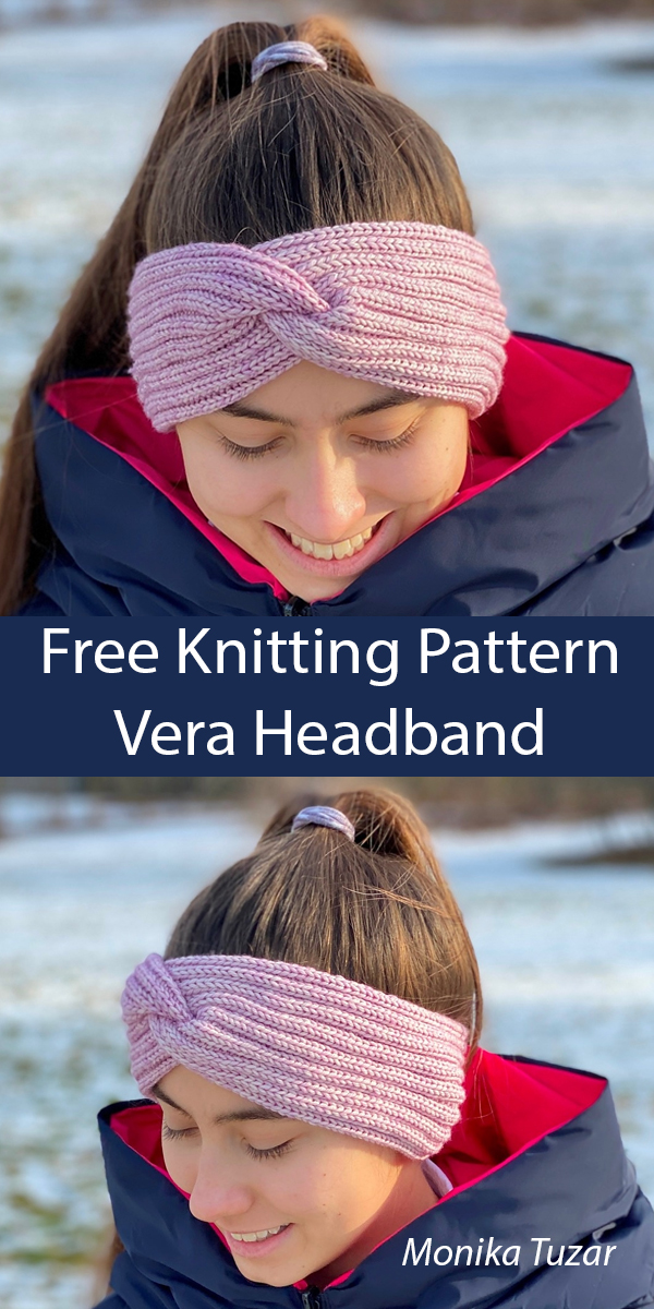 Vera Headband Free Knitting Pattern 