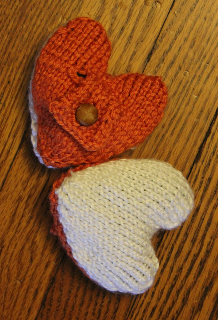 Free Knitting Pattern for Heartwarmers Heat Packs