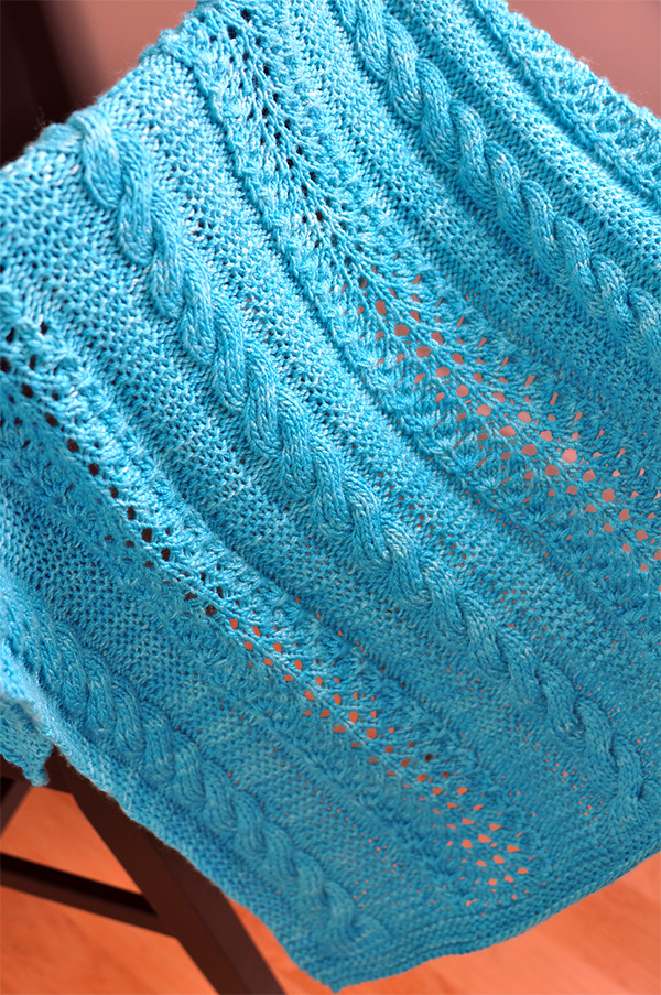 Free Knitting Pattern for 8 Row Repeat Heavenly Baby
Blanket