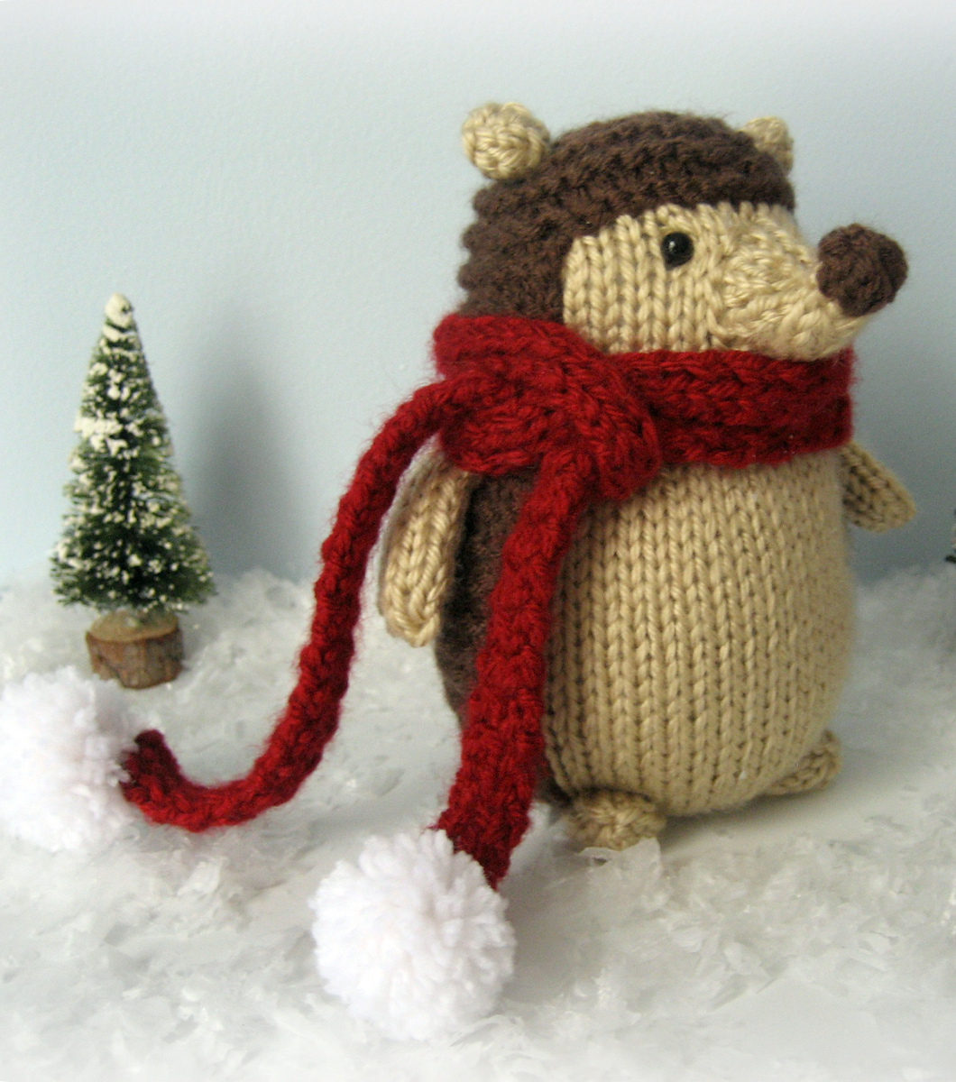 Free Knitting Pattern for Hedgehog Toy