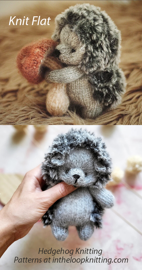 Hedgehog Stuffie Knitting Pattern
