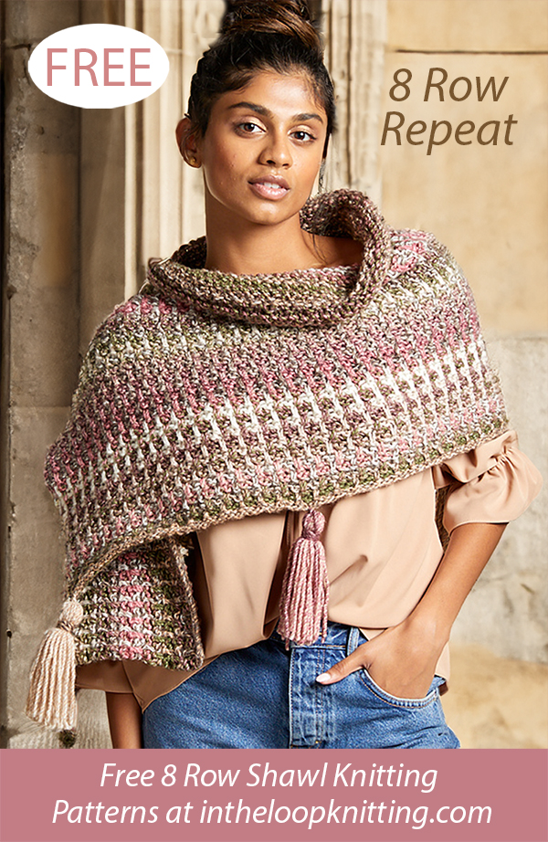 Free Hedgerow Shawl Knitting Pattern