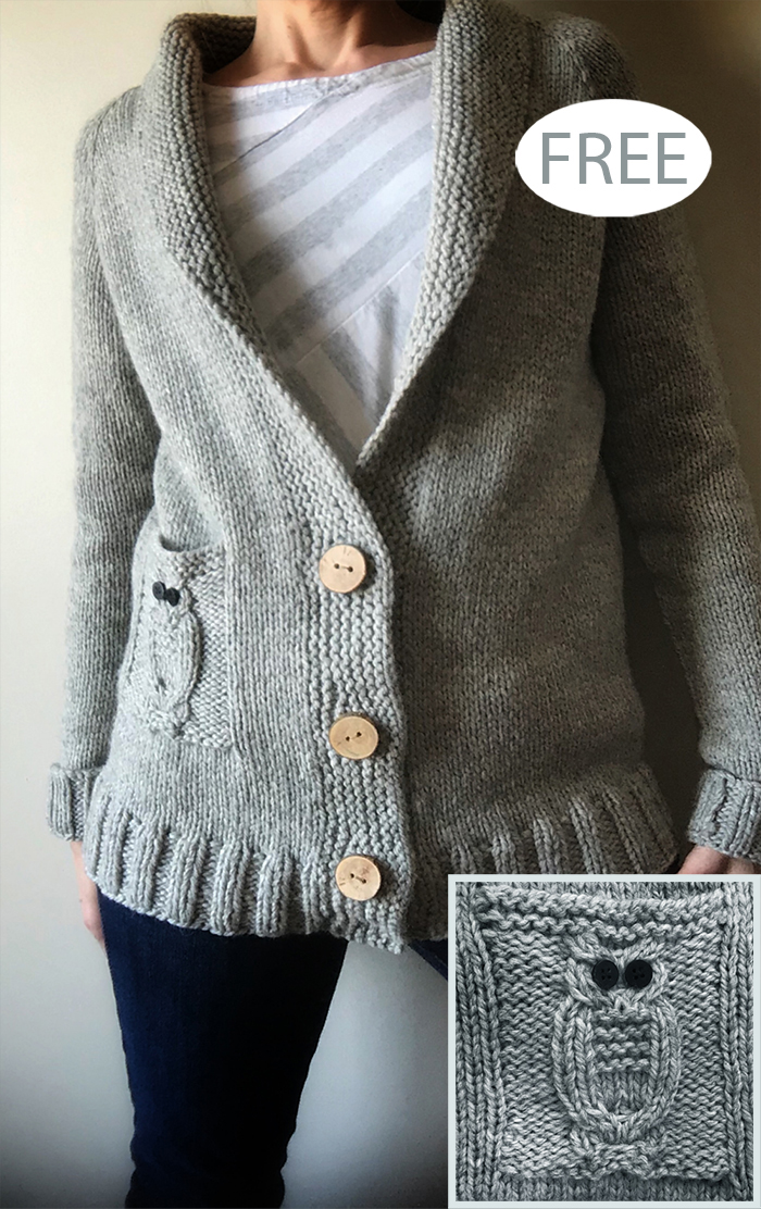 Hedwig Cardigan Free Knitting Pattern