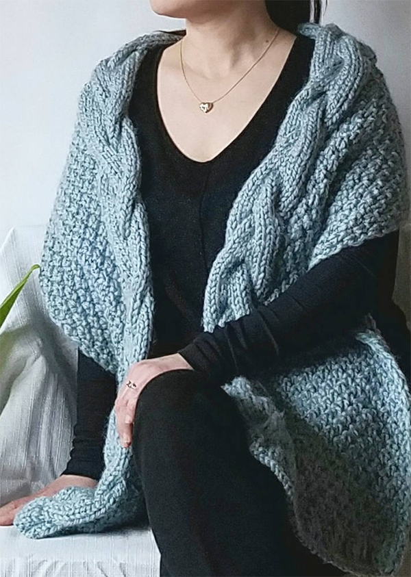 Easy Shawl Knitting Patterns In the Loop Knitting