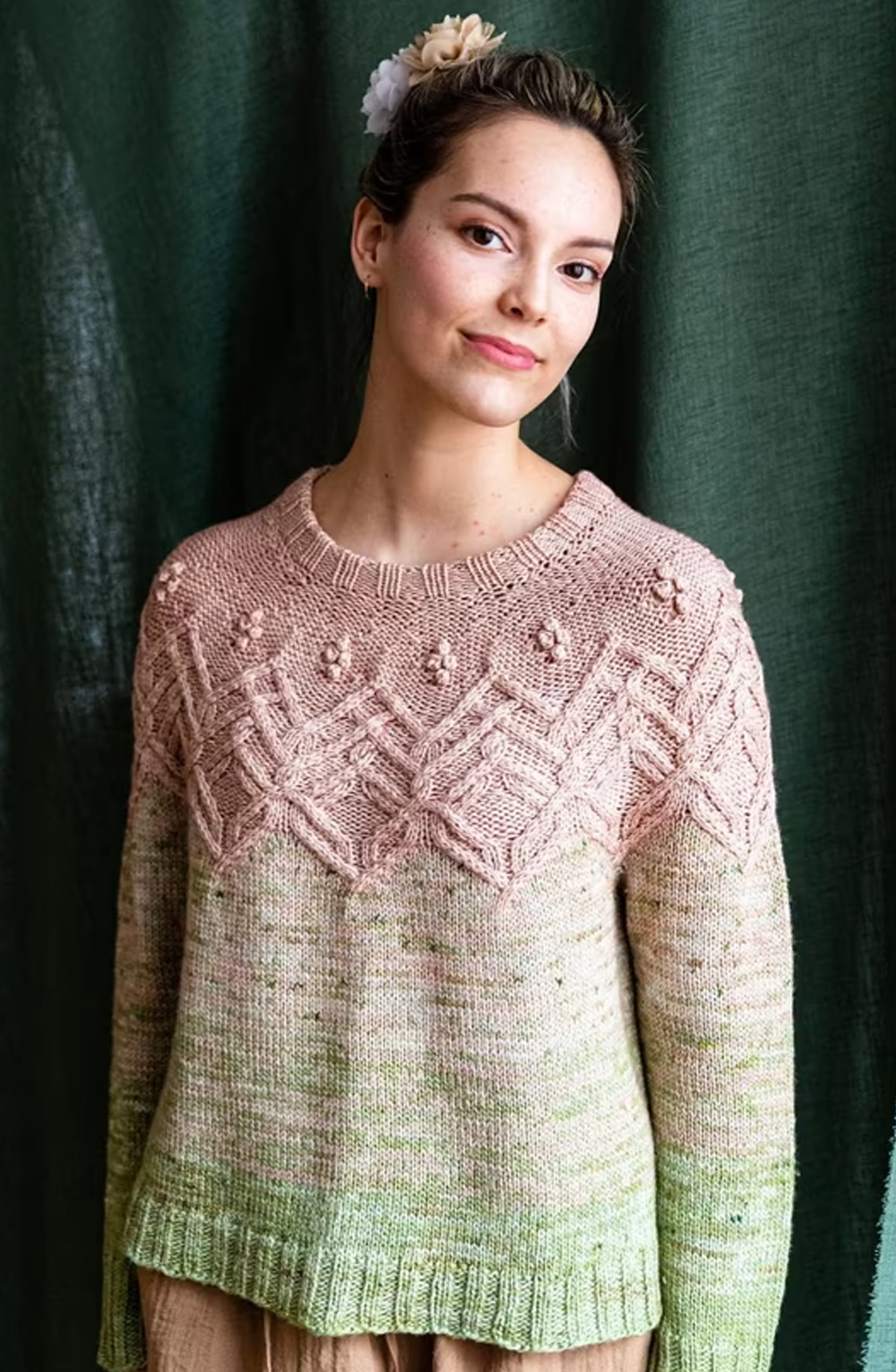 Helleborus Sweater Knitting Pattern