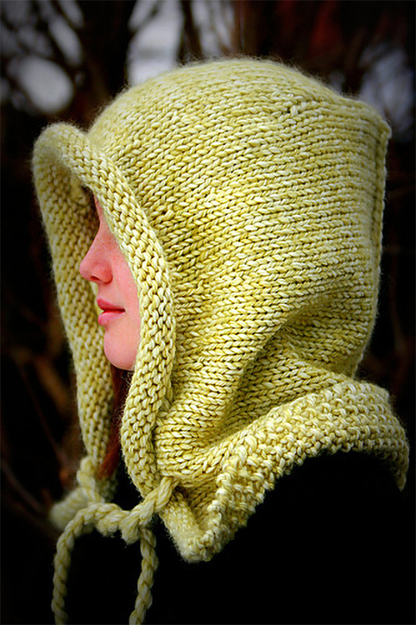 Free Knitting Pattern Helvellyn Hood