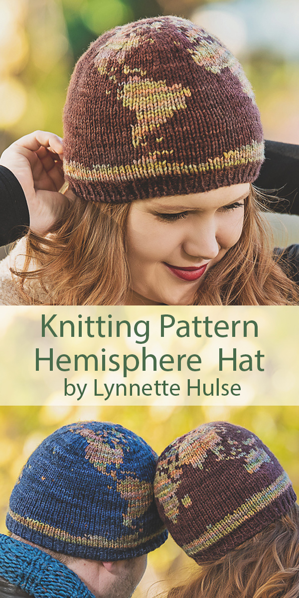 Knitting Patterns for Hemisphere Hat