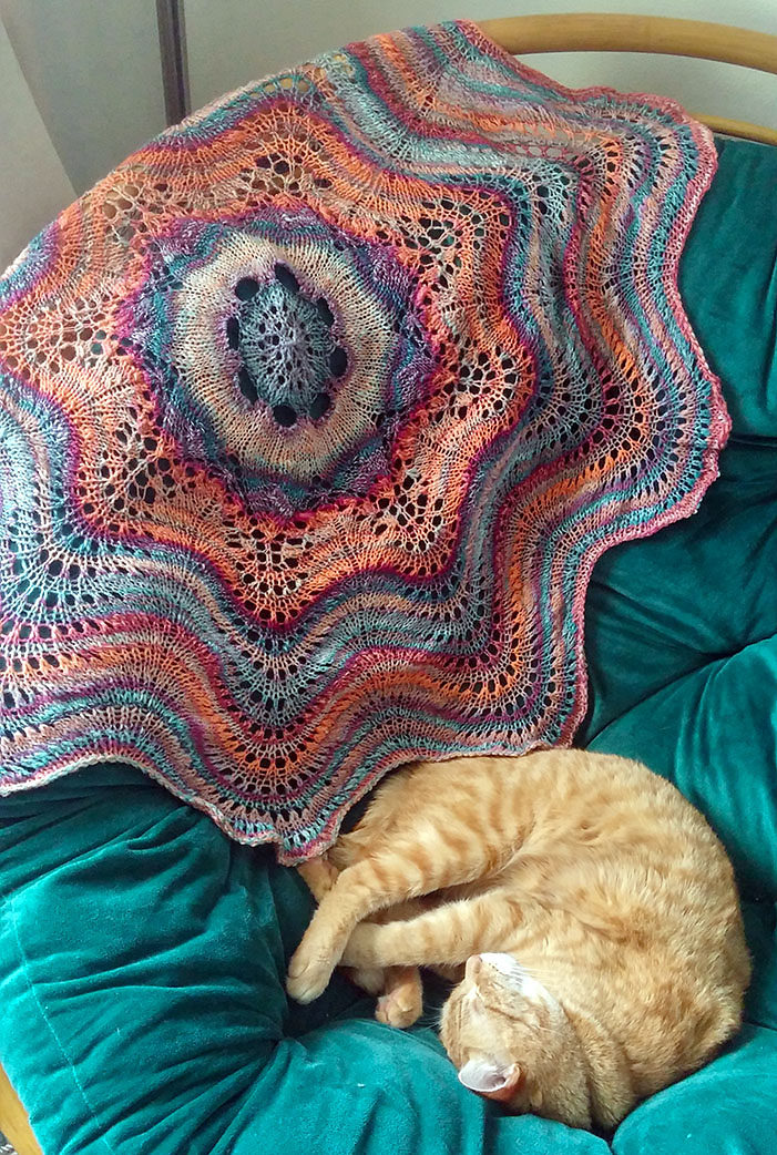 Afghan in the Round Knitting Patterns - In the Loop Knitting