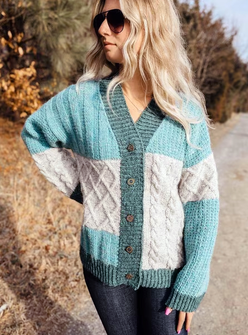 Henlopen Cardigan Knitting Pattern