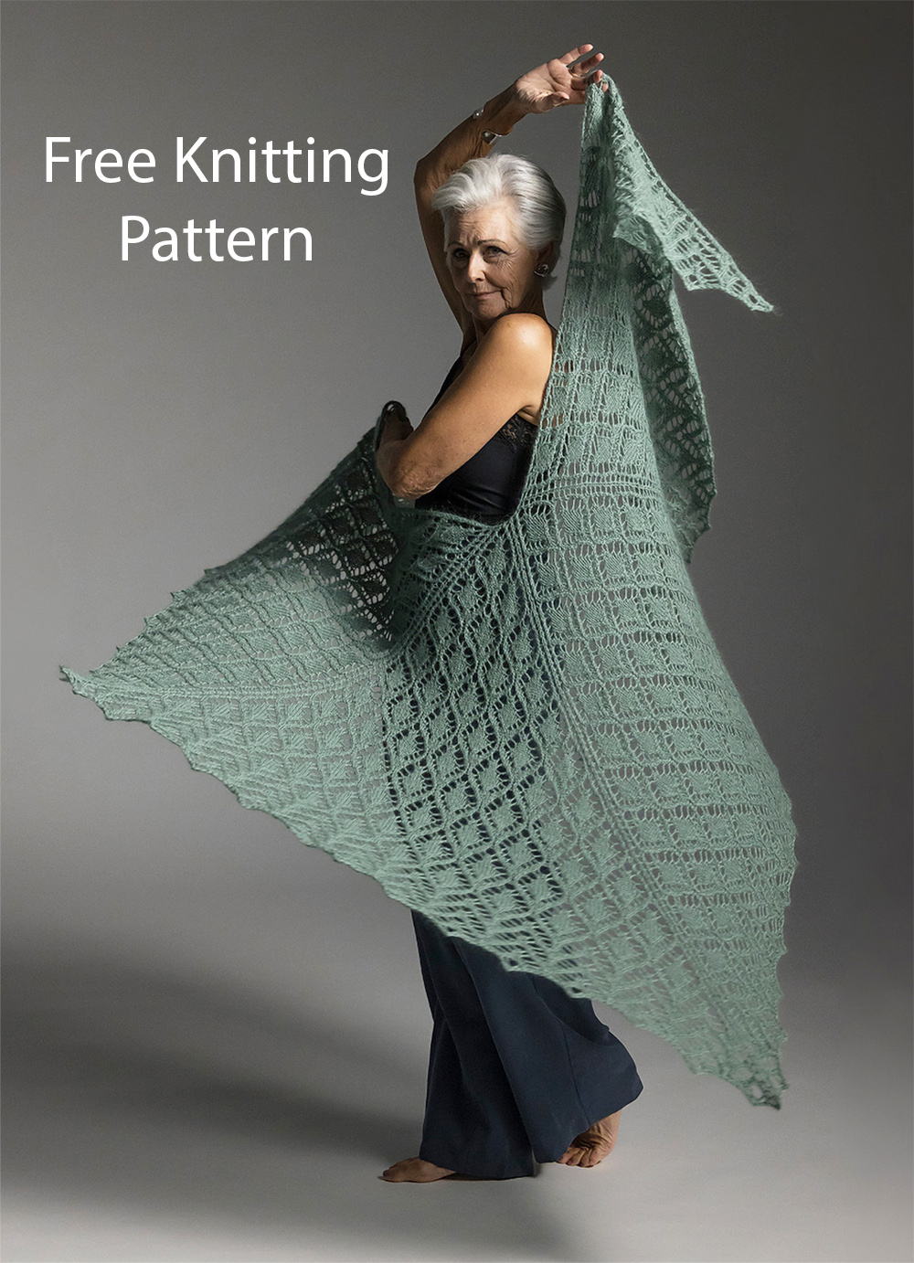Free Herbarium Shawl Knitting Pattern