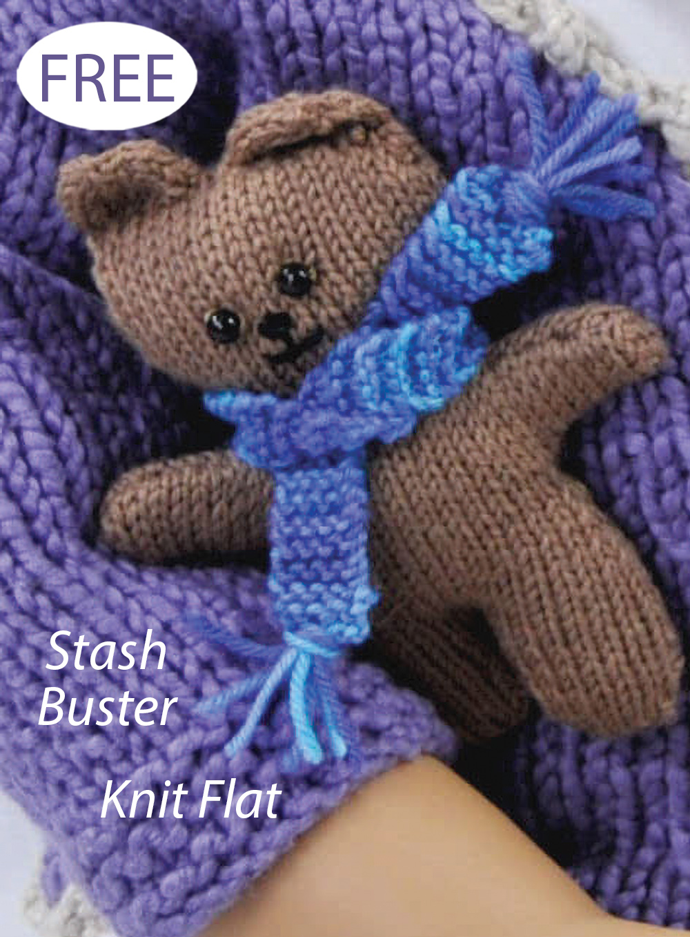 Heri Mini Teddy Bear Knitting Pattern