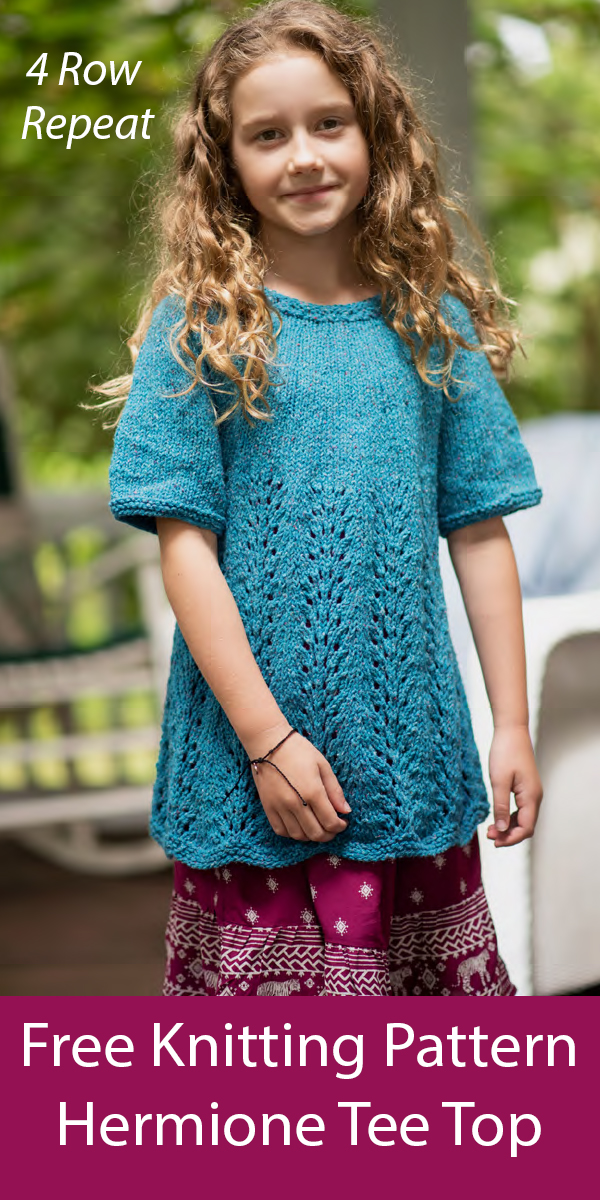 Free Children's Hermione Sweater Knitting Pattern