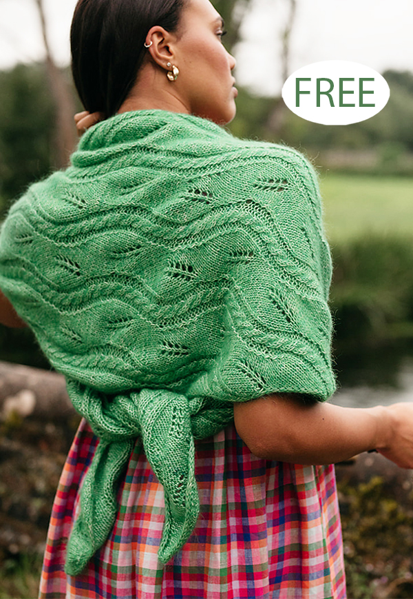 Free Hiedra Shawl Knitting Pattern 