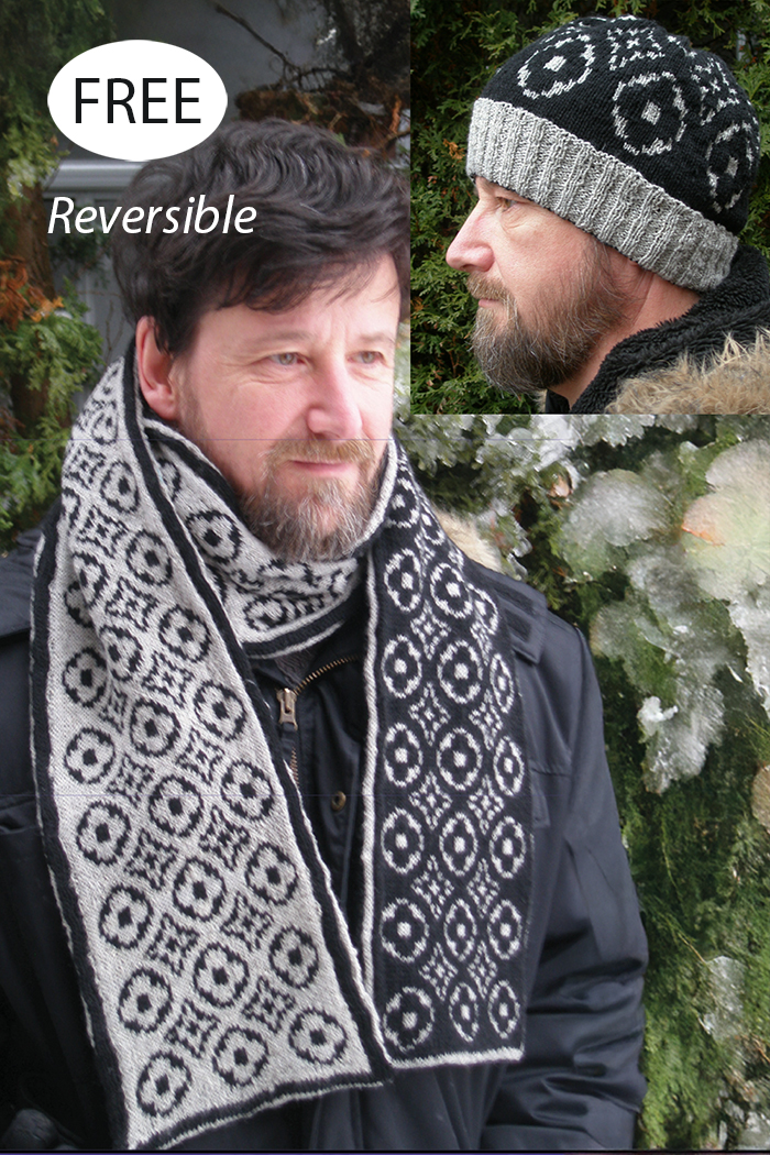 Free Ruben Hat and Cowl Knitting Pattern