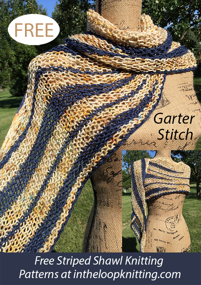 Free High Roller Shawl Knitting Pattern