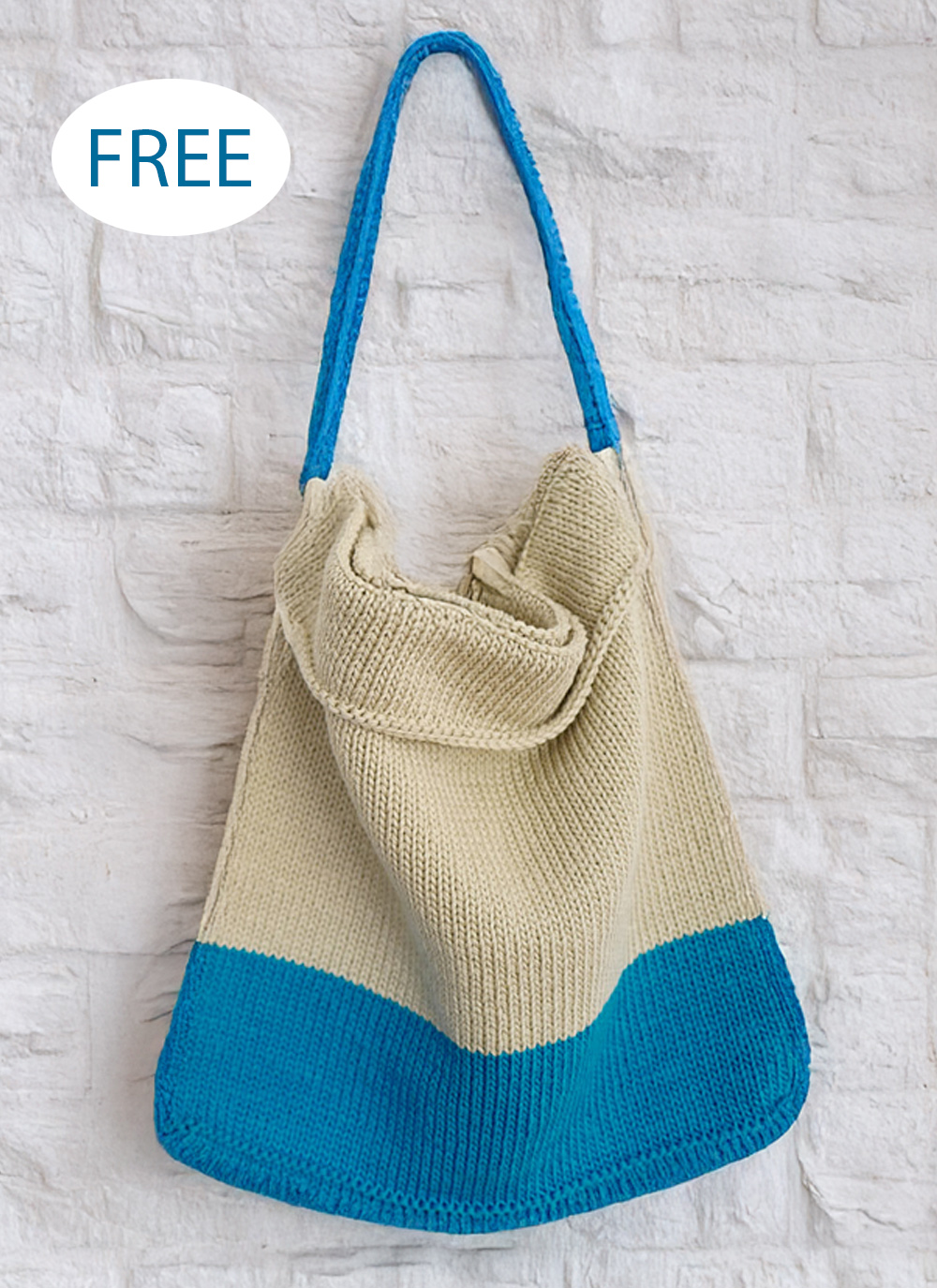 Free High Season Tote Knitting Pattern Set