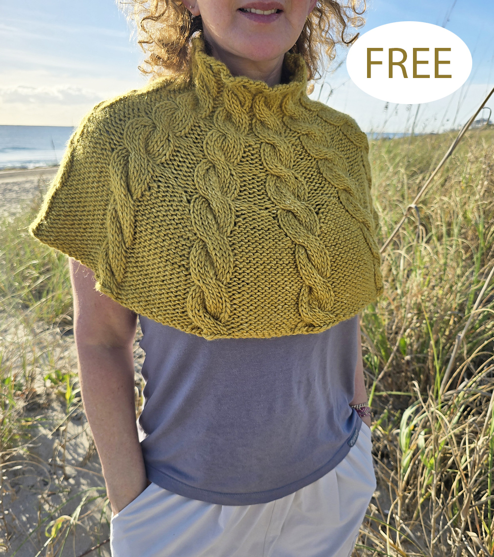 Free Hiver Cowl Knitting Pattern
