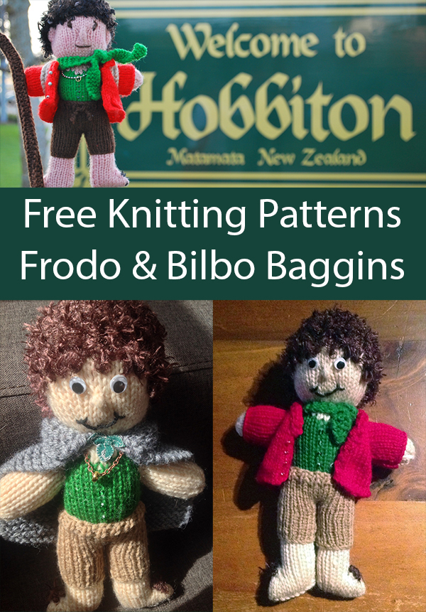 Free Knitting Pattern for Bilbo Baggins