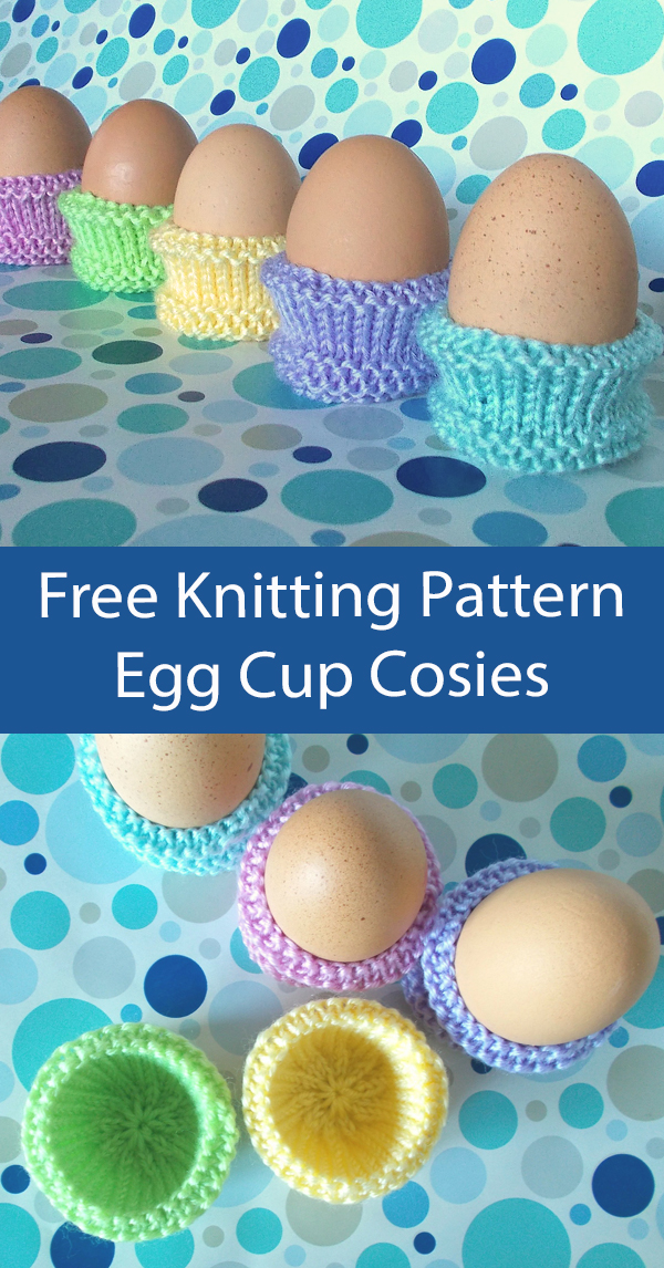 Free Easter Knitting Pattern Egg Cup Cosies