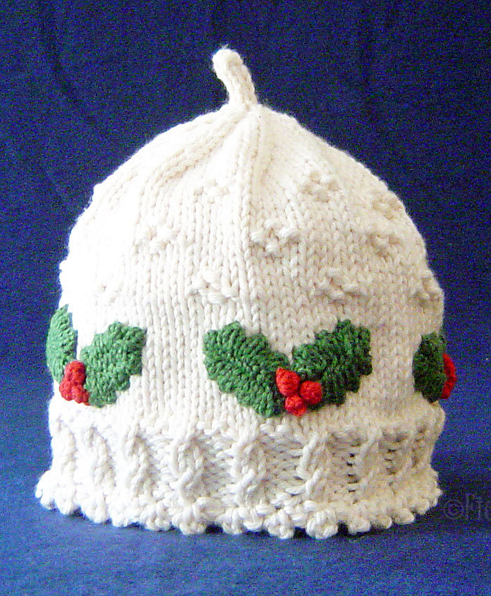 Knitting Pattern for Holly Hat