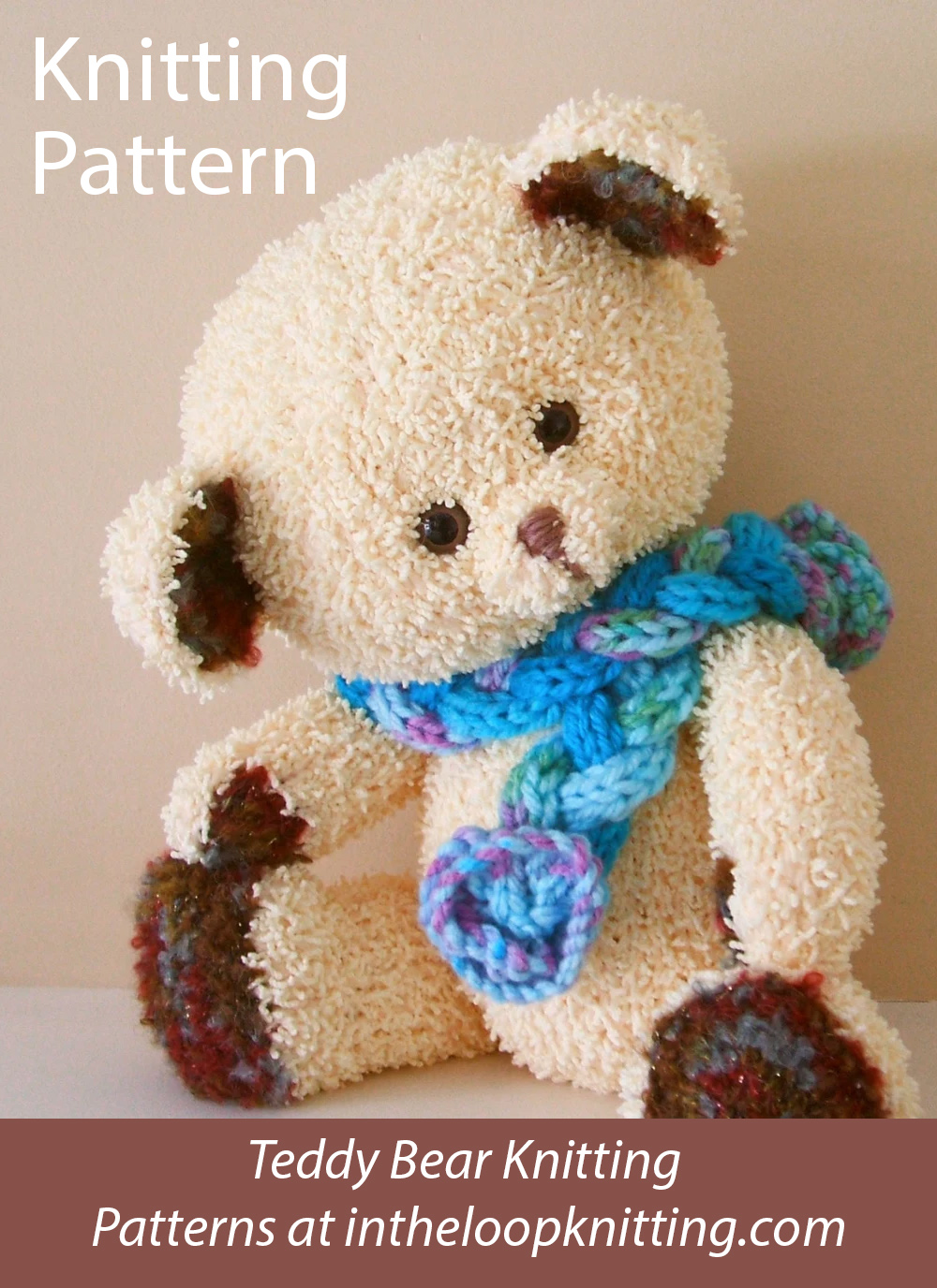 Easy Honey Teddy Bear Knitting Pattern