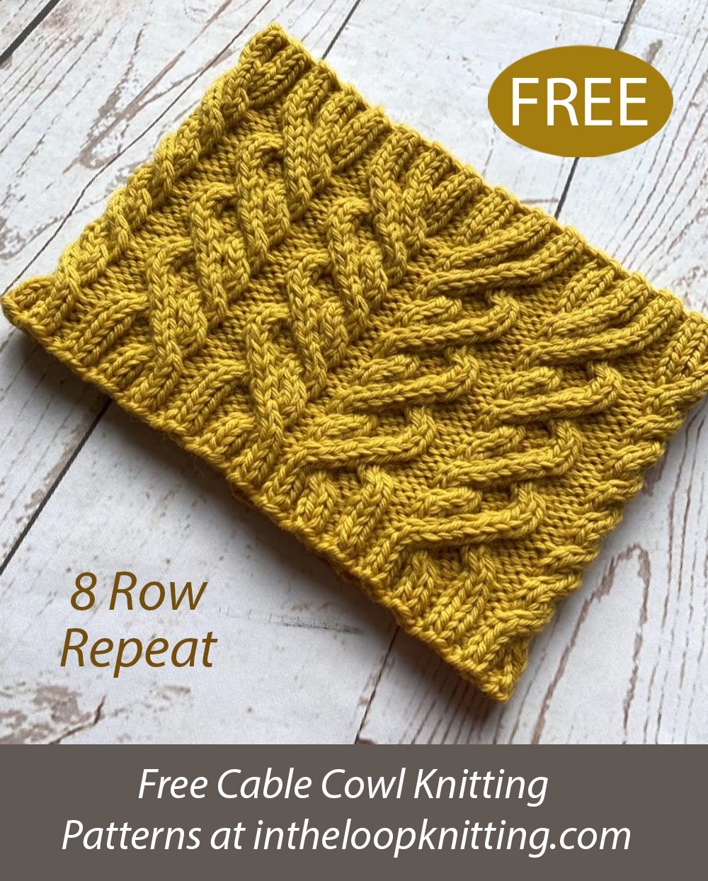 Free Honey Pie Cowl Knitting Pattern