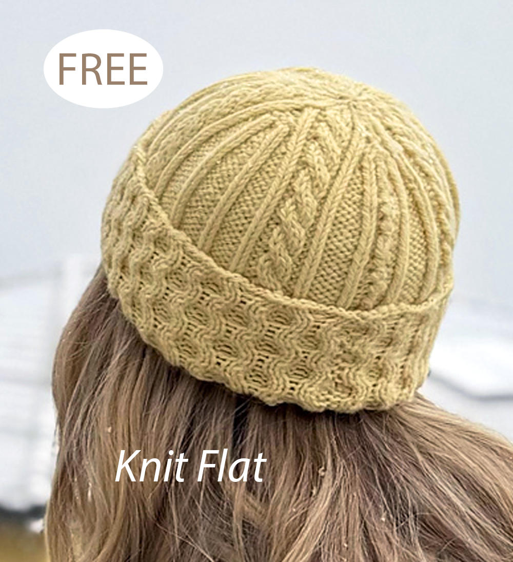 Free Hat Knitting Pattern Honey and Salt Hat